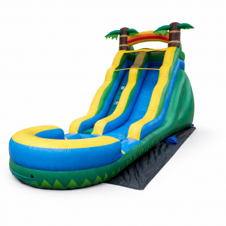 Palm Wave Water Slide, event planning, party supplies, equipment rental, celebration, party rentals near me, professional setup